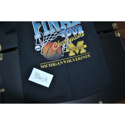 1989 NCAA Final Four Champions University of Michigan Short Sleeve Shirt