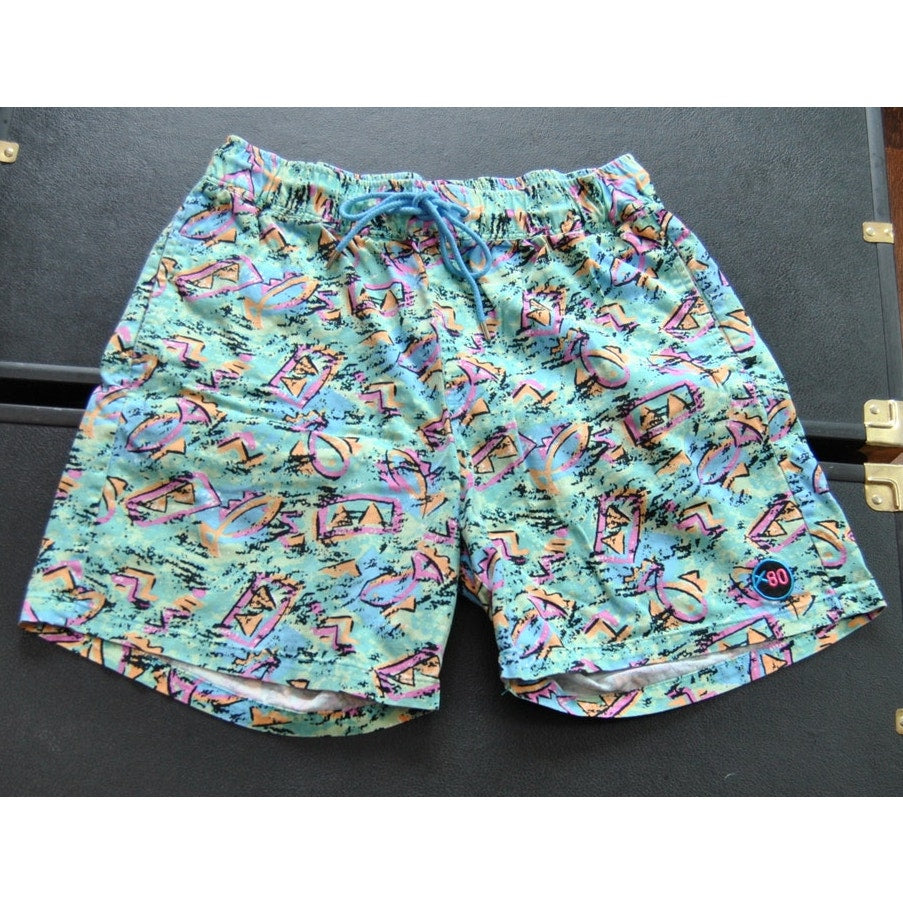 Extreme 80s Medium Colorful Shorts