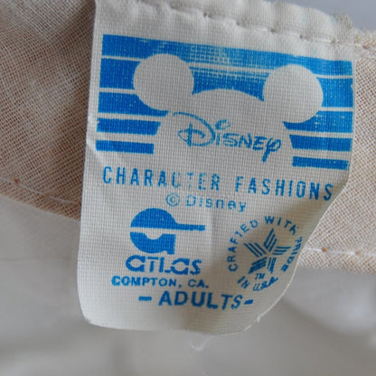 Vintage Off White Disney Mickey Mouse Snapback Hat