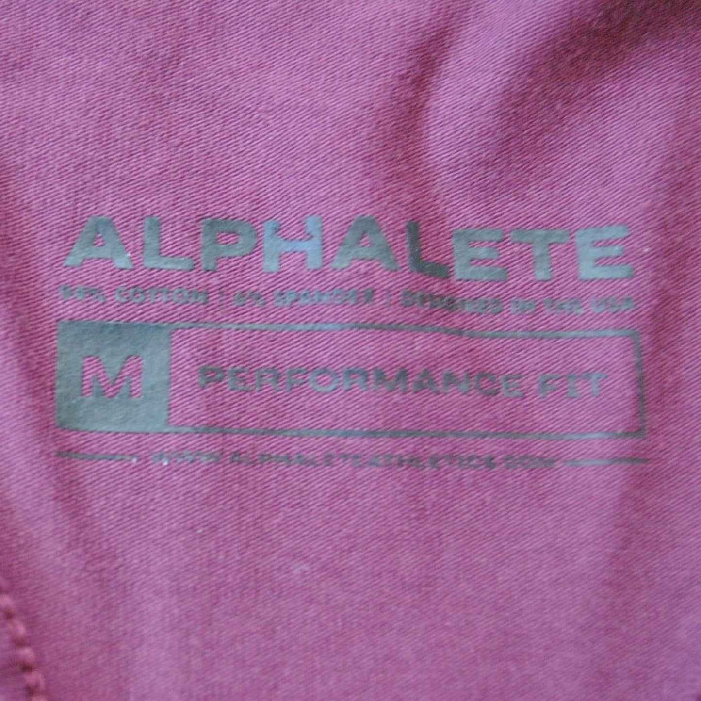 Alphalete PBNS Medium Purple/Maroon and Black Tank Top