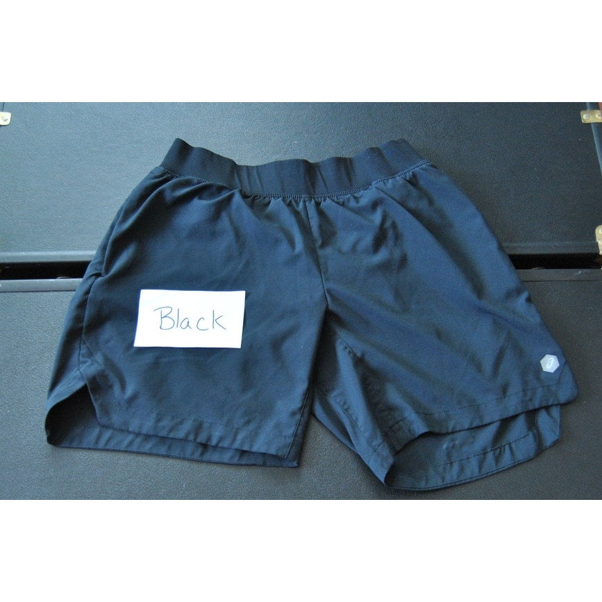 Asics Small Black 7" inseam Shorts with Pockets