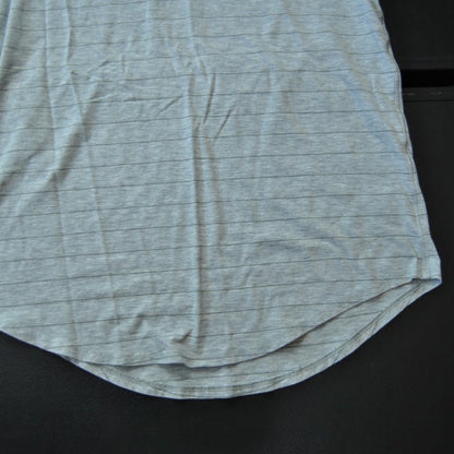 Lululemon Striped Gray Short Sleeve Shirt 6
