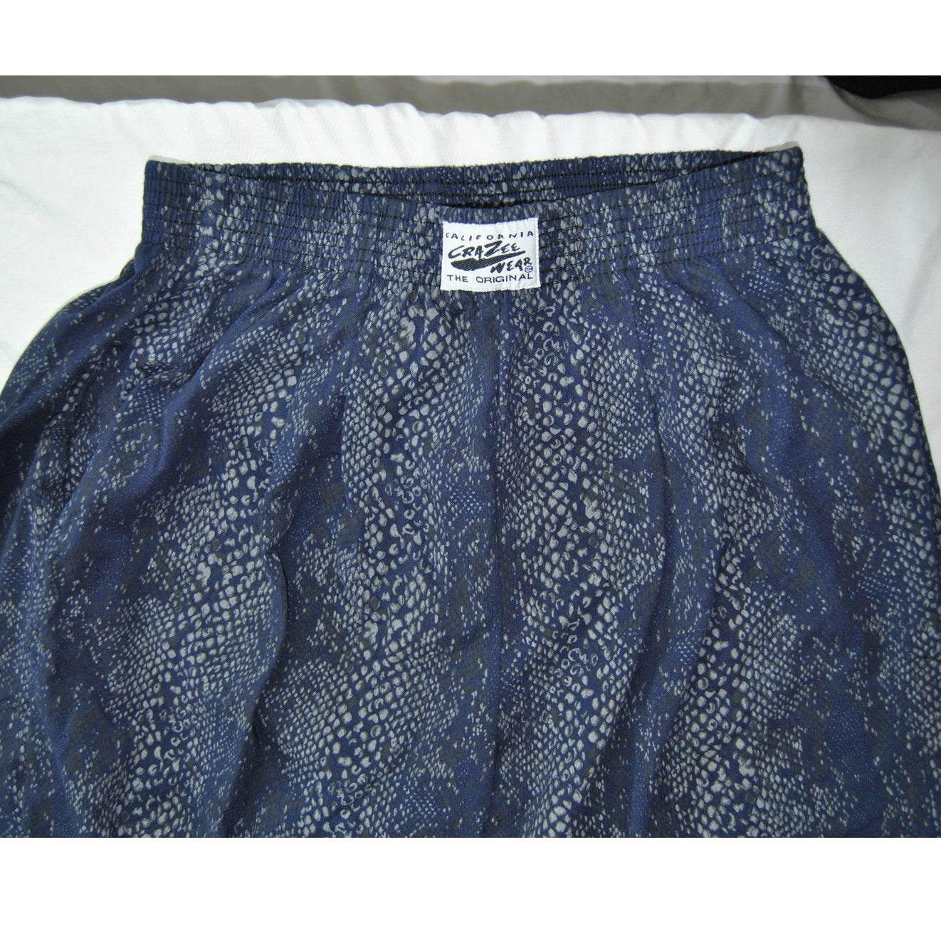 California Crazee Wear X-Large Retro w/ Pockets Parachute Pants