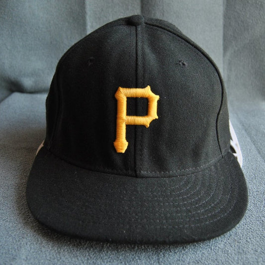 Pittsburgh Pirates 59Fifty 7 3/8 Black and Yellow Fitted Team Hat