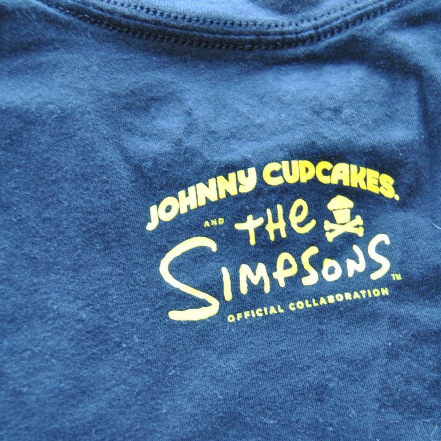 Johnny Cupcakes x The Simpsons Itchy & Scratchy Medium Black Short Sleeve