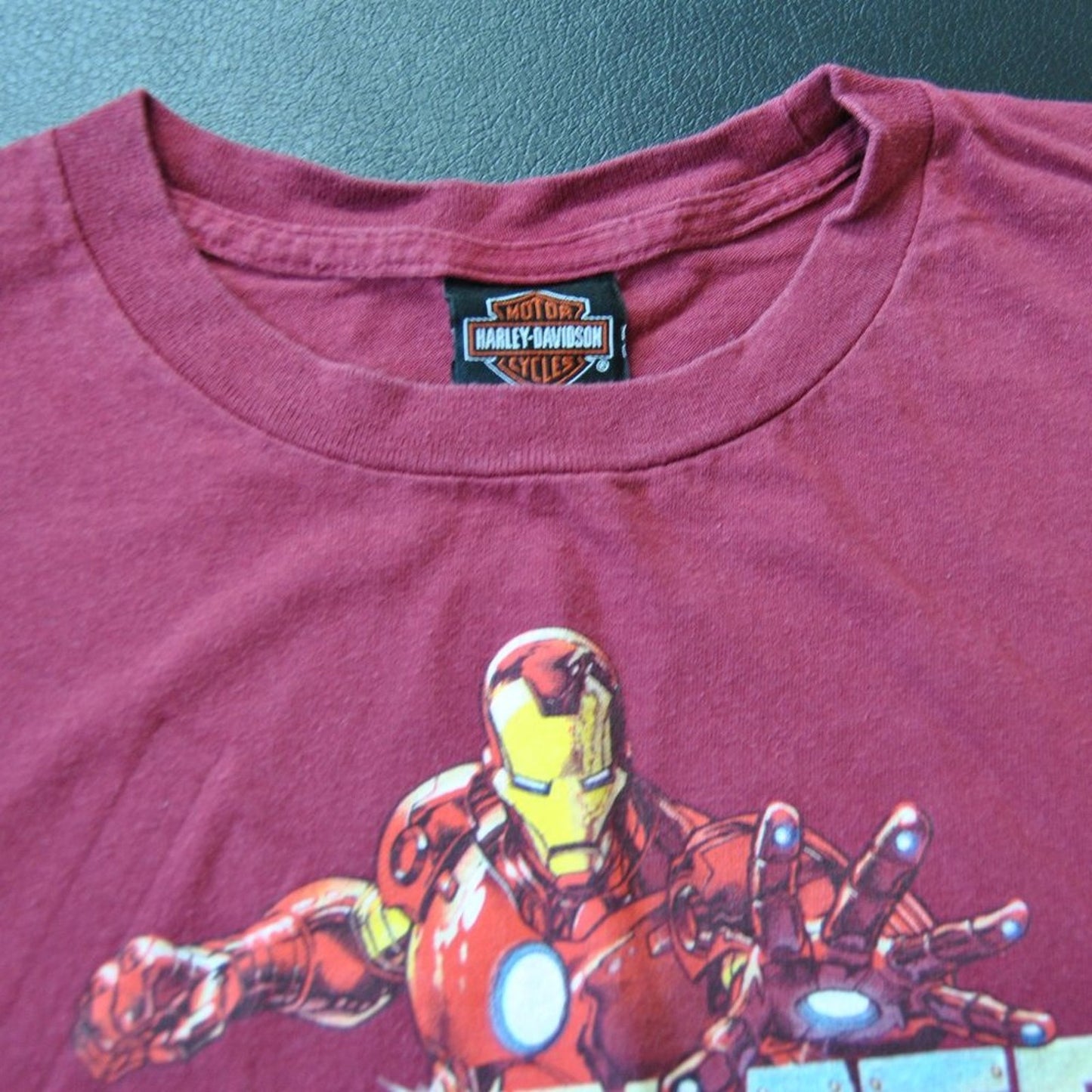 Marvel Iron Man Ultimate Power Harley-Davidson Motorcycles Shirt