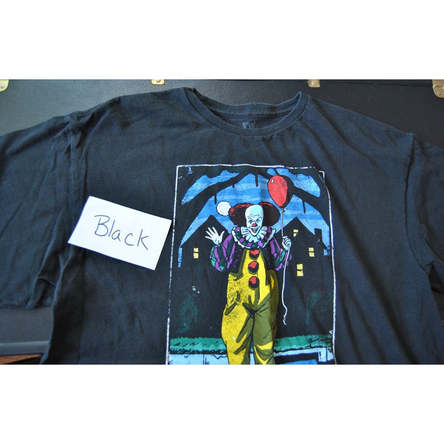 IT (Pennwise) X-Large Black Short Sleeve Shirt