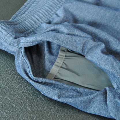 Rhone x Peloton Unlined Mako Large Blue Athletic Shorts w/ Pockets
