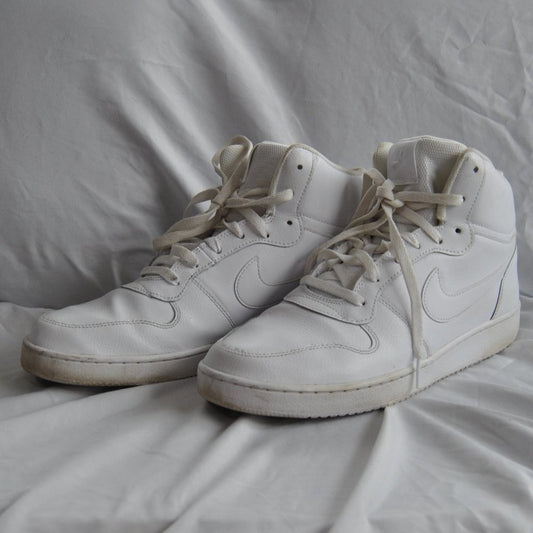 Nike Ebernon Mid All White Shoes Men's Size 11.5