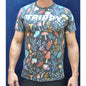Trippy Fresh Laundry Medium Mushroom Design Short Sleeve Shirt