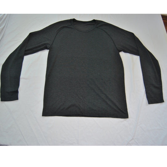 Lululemon Long Sleeve Shirt Dark Gray Medium