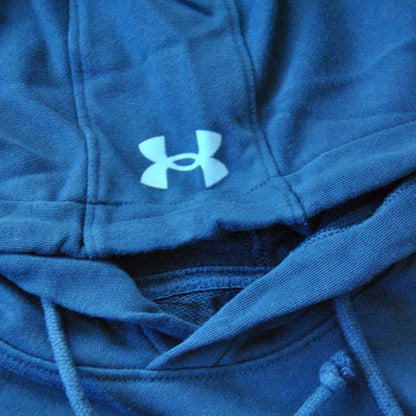 Project Rock's Brahma Bull Medium Blue Short Sleeve Hoodie
