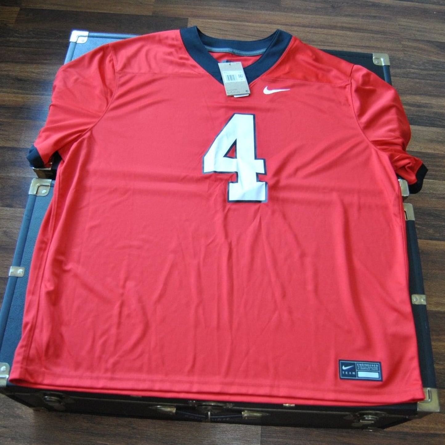 Nike Georgia Bulldogs Smith #4 Jersey Red Size: 3X-Large