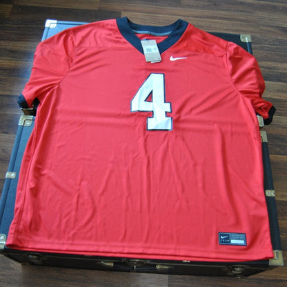 Nike Georgia Bulldogs Smith #4 Jersey Red Size: 3X-Large