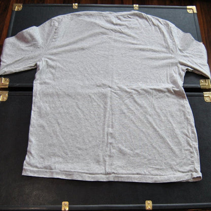 Ralph Lauren Large Gray with Blue Logo  Long Sleeve Shirt