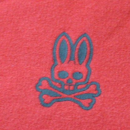 Psycho Bunny Small Red w/ Black Stripe Crop Top Hoodie