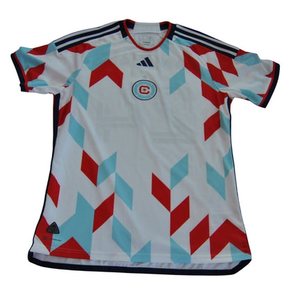 Adidas Chicago Fire Langhans #24 Soccer Jersey Large