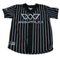 Wubaholics Jersey Shirt Black with Trippy Stripes #19