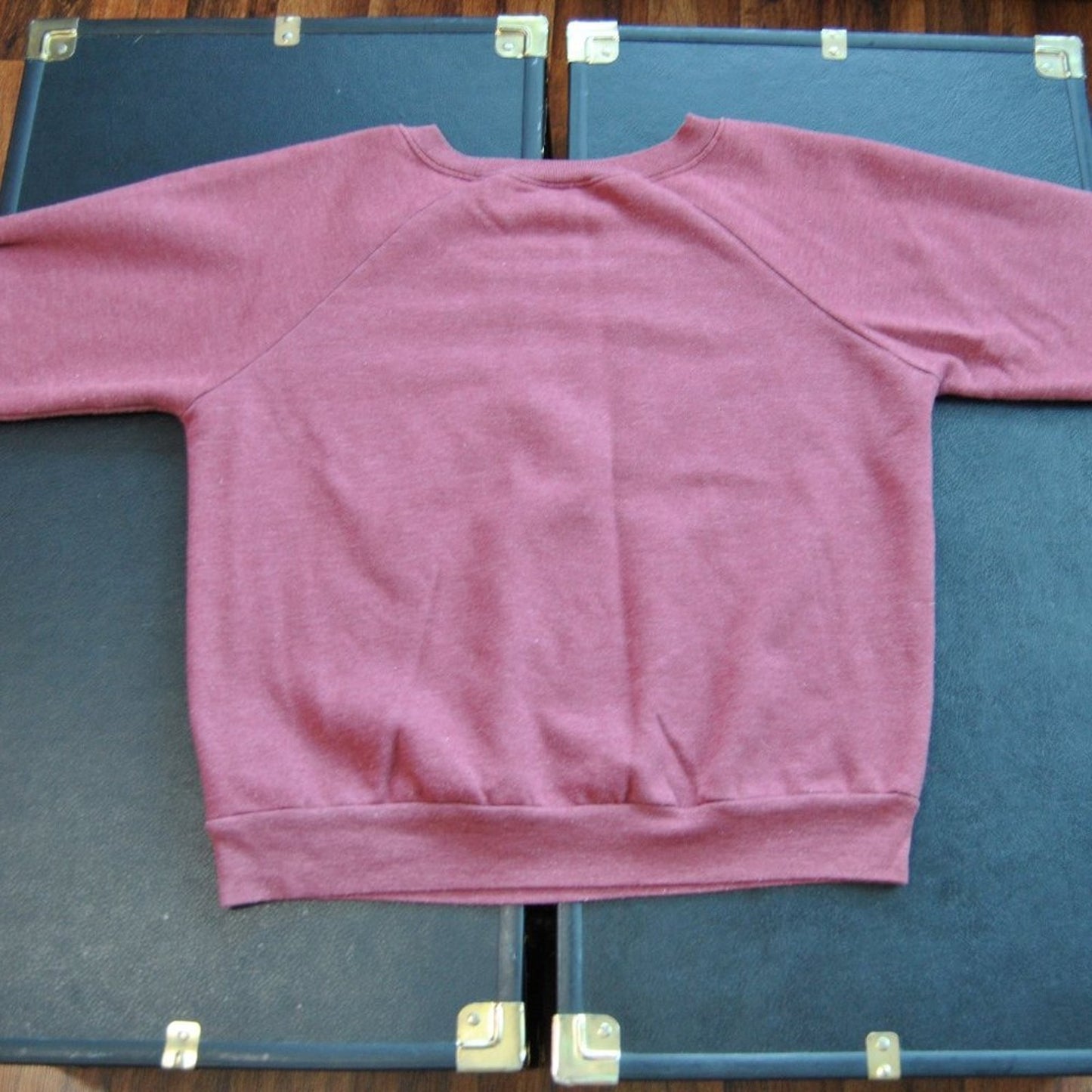 Harvard Small Crimson Red Crewneck Sweater Recycled Karma