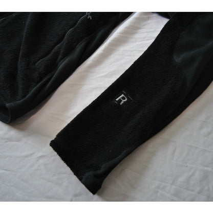 Patagonia Polartec Regulator R4 Black Full Zip Up Fleece Jacket Small