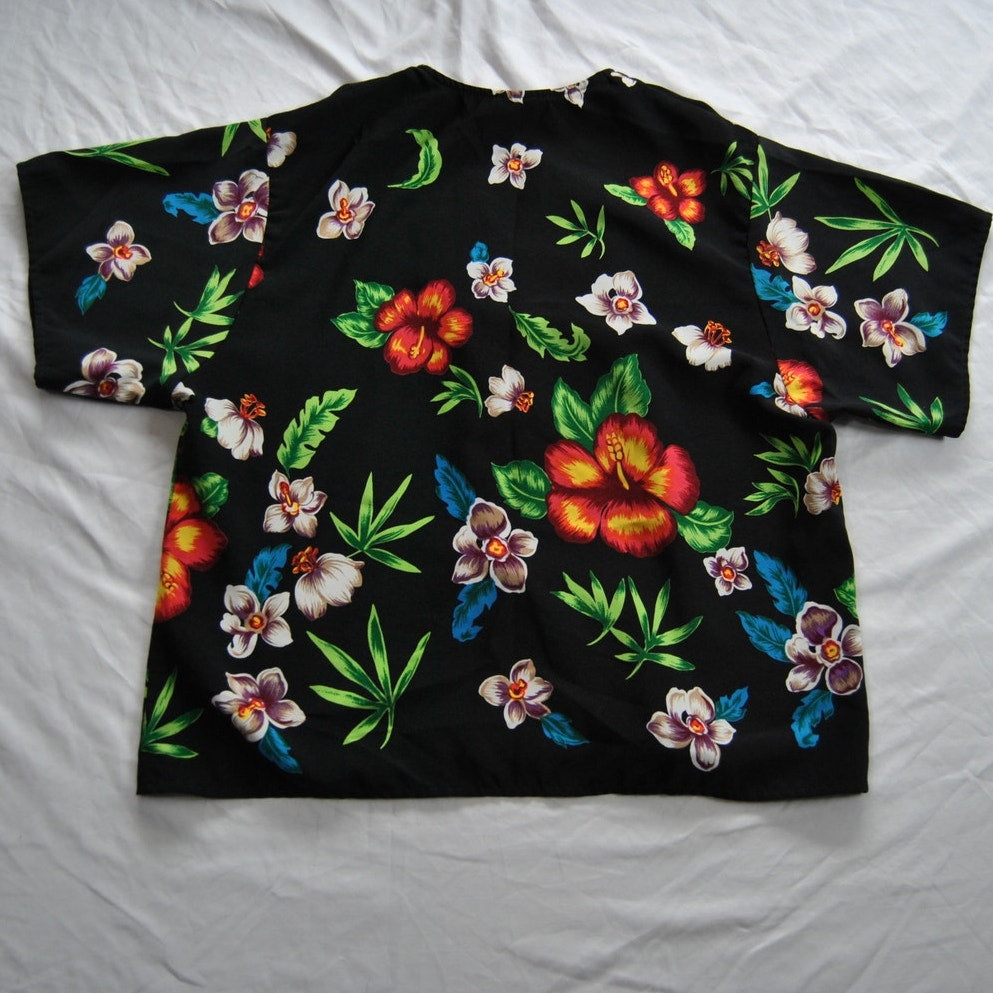 Promises Promises Hawaiian Button Down Shirt Size 12