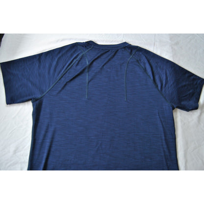 Legends Enzo Tee Anti-microbial & Moisture wicking Navy Blue Short Sleeve Shirt