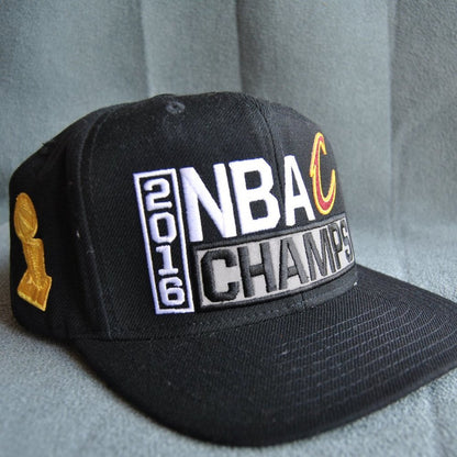 Cleveland Cavaliers 2016 NBA Champs Black Snapback Hat