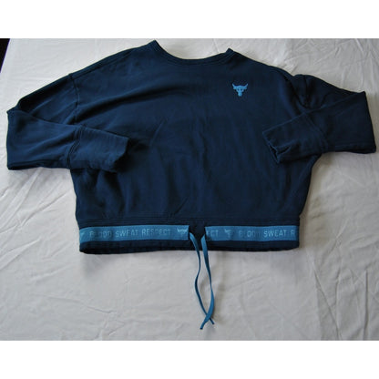 Project Rock Medium Under Armour Crop Top Sweater