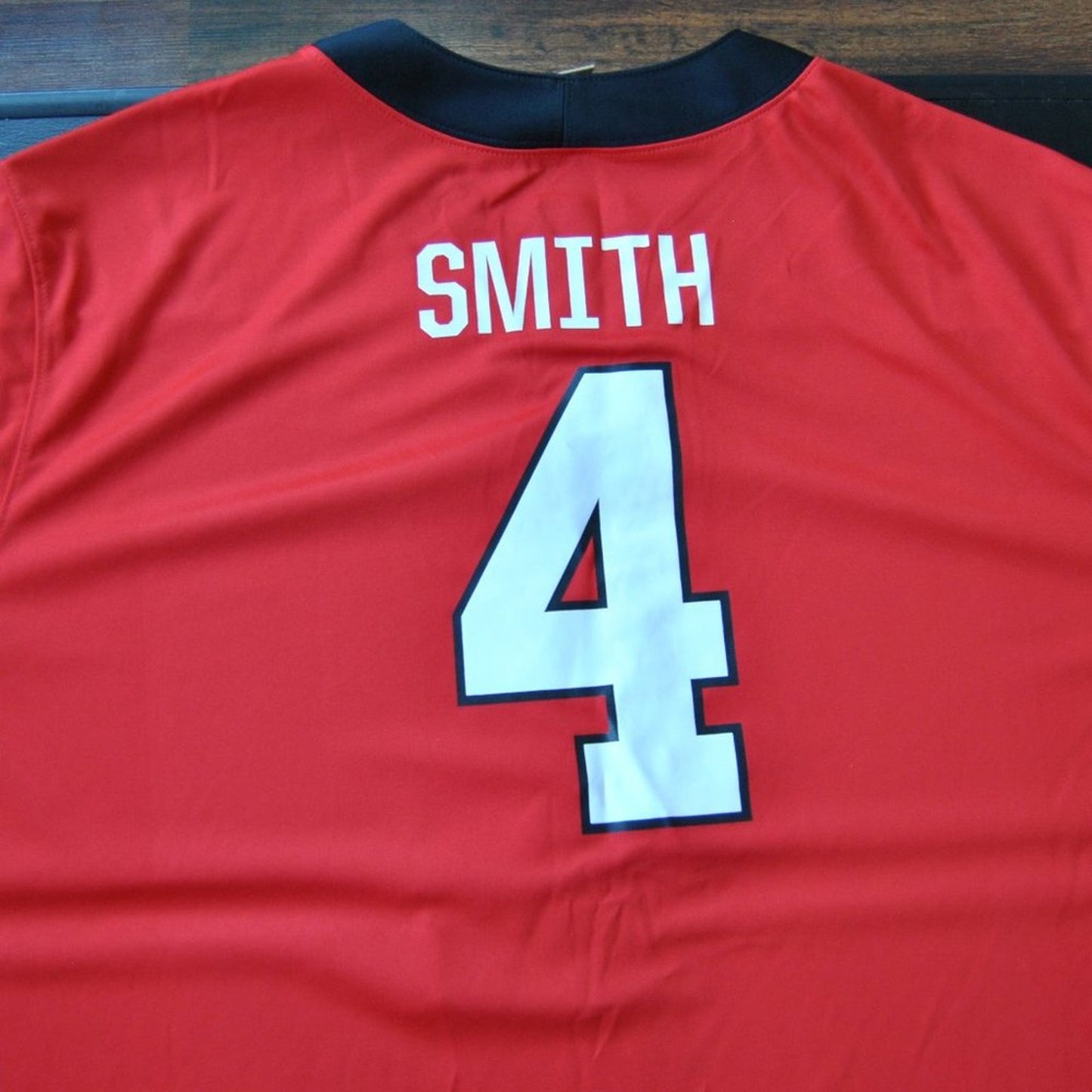 Nike Georgia Bulldogs Smith #4 Jersey Red Size: 3X-Large