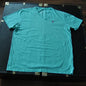 Psycho Bunny Teal/Blue Short Sleeve Shirt Size: 6 Medium