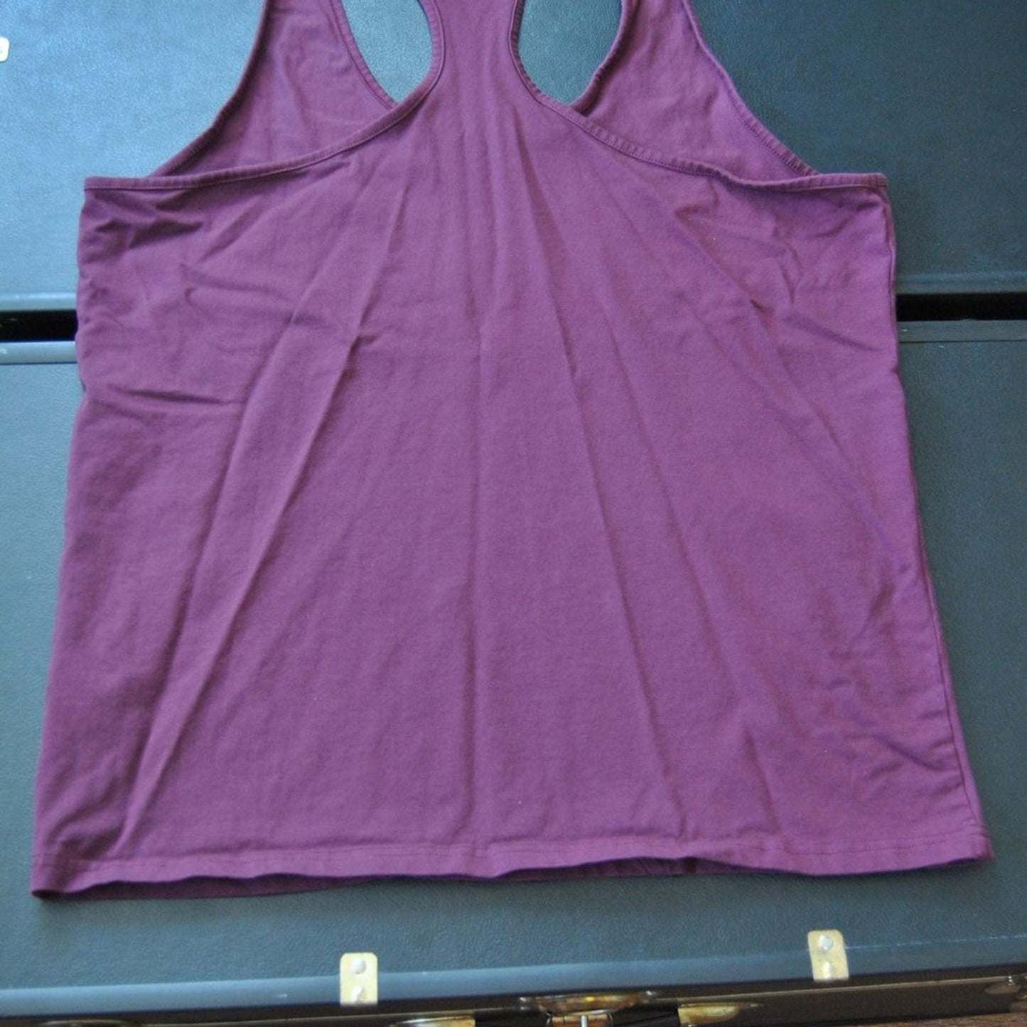 Alphalete PBNS Medium Purple/Maroon and Black Tank Top