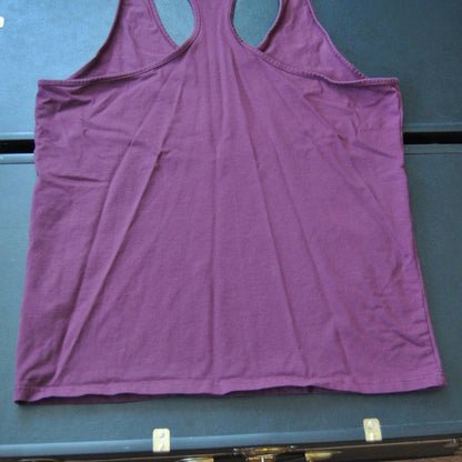 Alphalete PBNS Medium Purple/Maroon and Black Tank Top