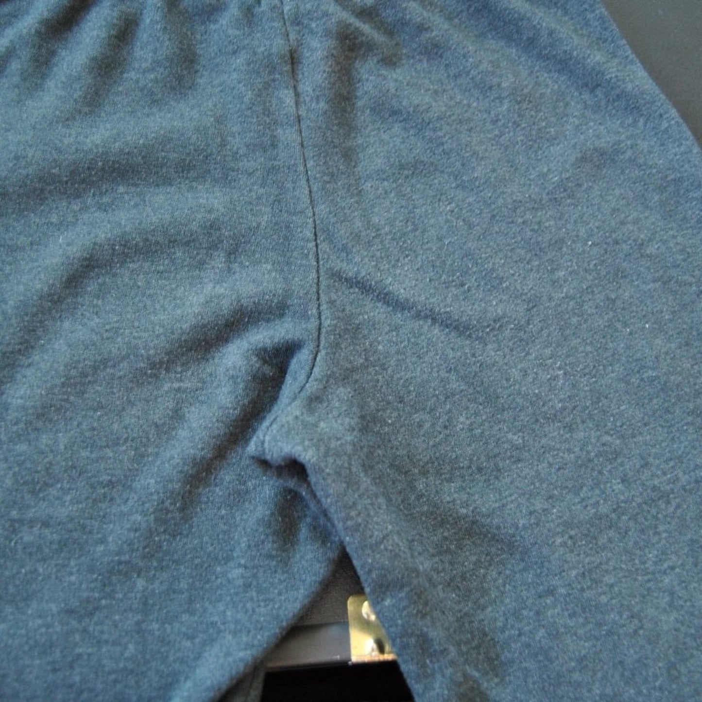 Stussy X-Small Gray & Purple Script Jogger Sweatpants w/ Drawstring
