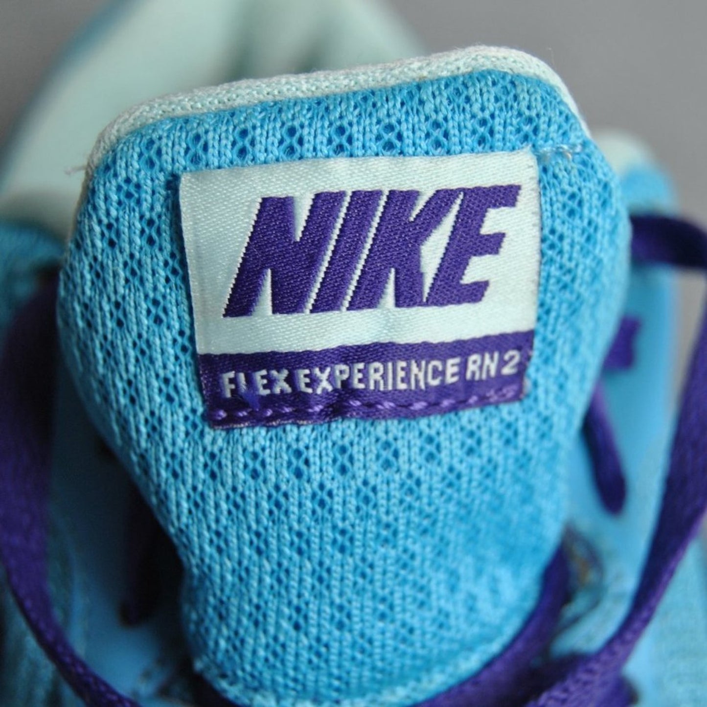 Nike Flex Experience RN 2 Athletic Shoe Blue & Purple Size: 7.5