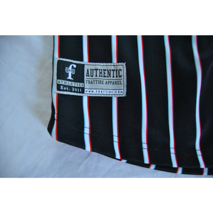 Wubaholics Jersey Shirt Black with Trippy Stripes #19