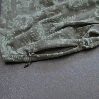 Lululemon Large Surge Warm Heritage Camo Olive Green 1/2 Zip Pullover