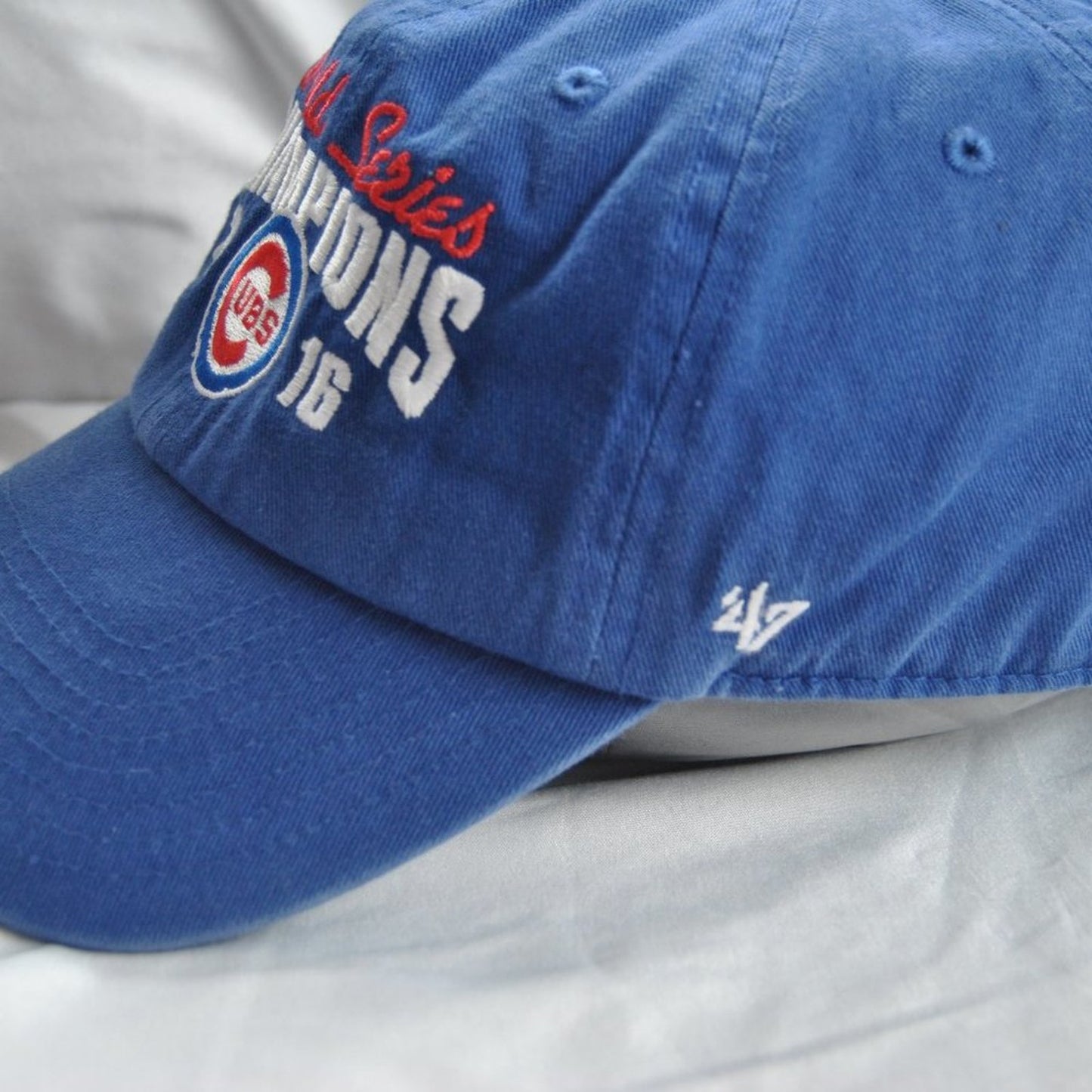 Chicago Cubs World Series 2016 Dad Hat w/ Adjustable Strap