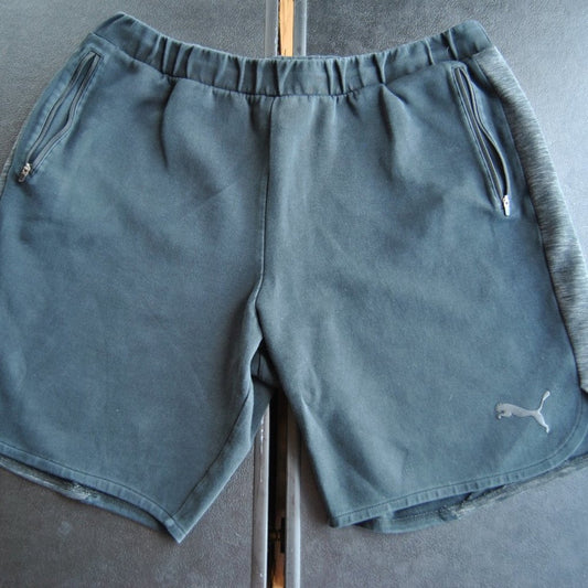Puma Black 2X-Large Heavy-duty Shorts with Zipper Pockets