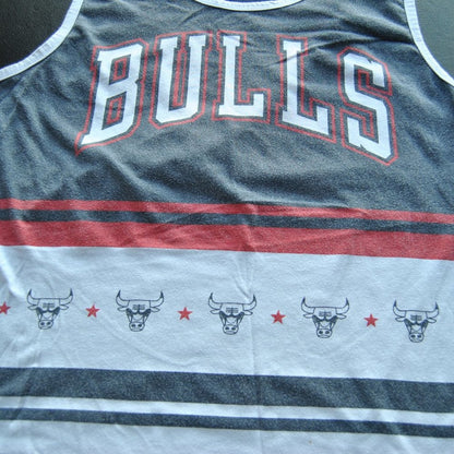 Chicago Bulls Small NBA Tank Top Red, White, & Blue