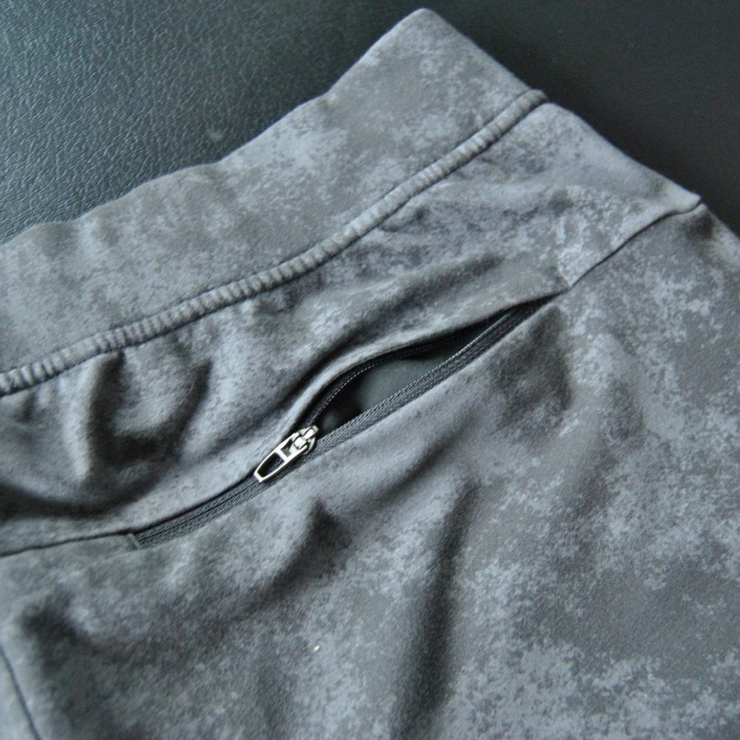 Lululemon Large Gray Sweat Shorts w/ Two Front & One Back Pocket
