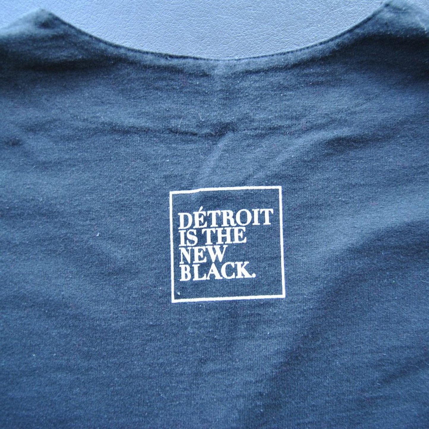 Detroit Is The New Black 1701 Medium Black Button-down Jersey