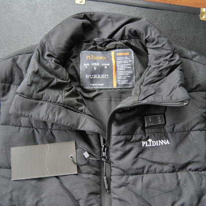 Plidinna Small Heated Vest Small Black New with Carrying Case