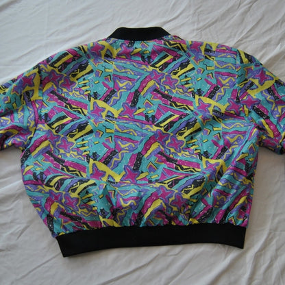 The Incrowd Collection 90 Pattern Full Zip up Jacket Large