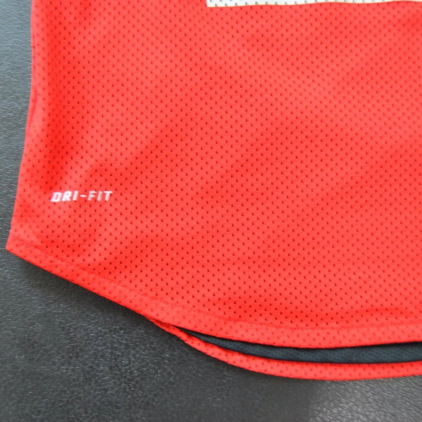 Ohio State Buckeyes X-Small Nike Red & Black Pinnie Tank Top