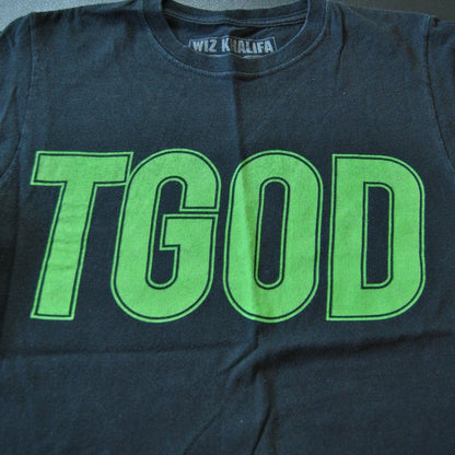 Wiz Khalifa TGOD Fitted Tour Concert Shirt Small (Taylor Gang or Die)