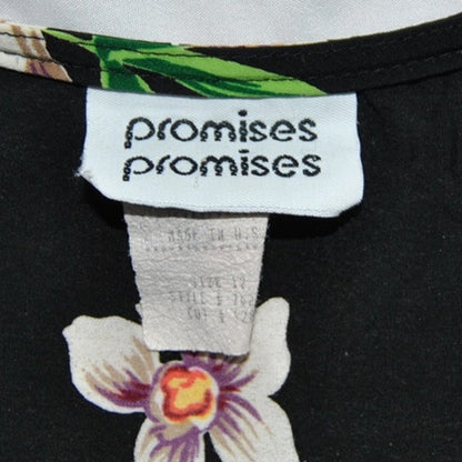 Promises Promises Hawaiian Button Down Shirt Size 12