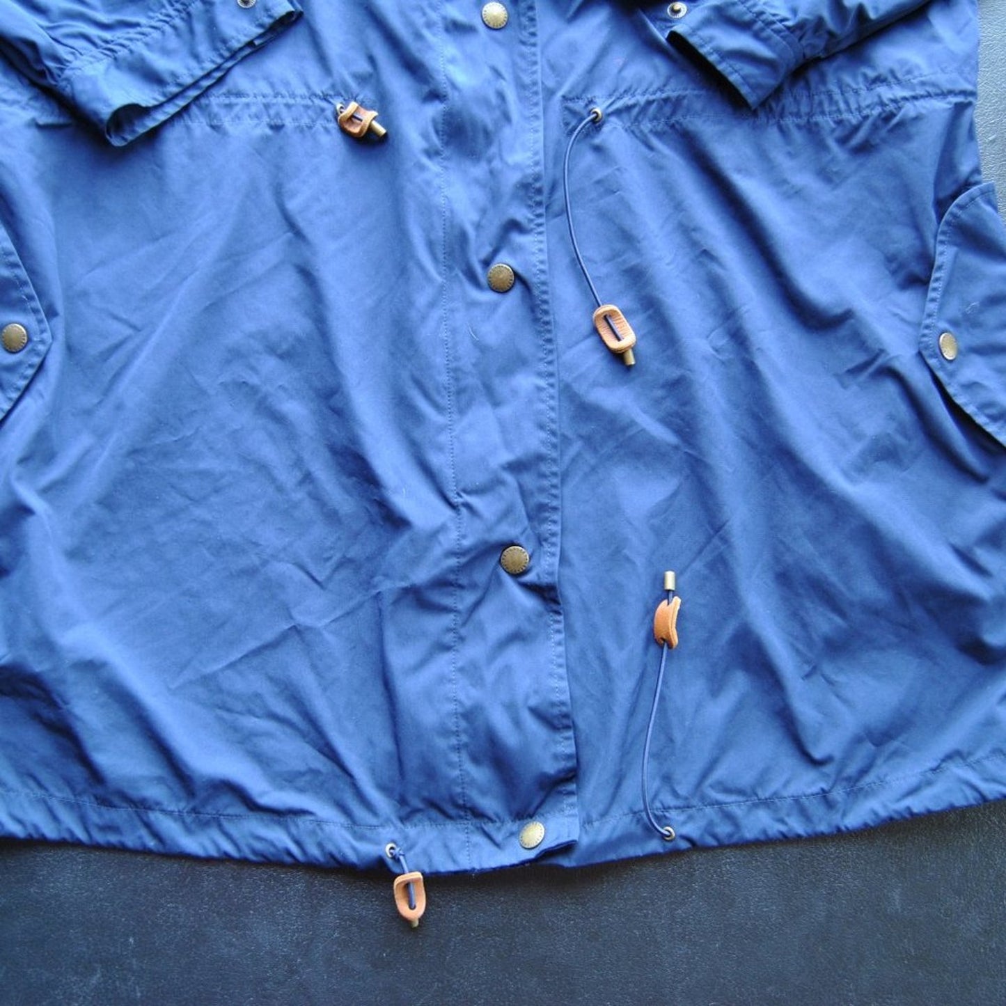 Ralph Lauren X-Large (Women's) Navy Blue Trench Coat