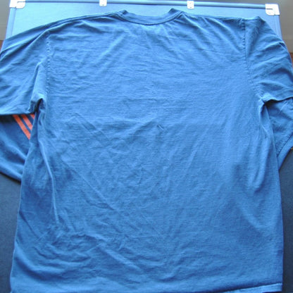 Nike X-Large Blue & Orange Vintage Long Sleeve Shirt