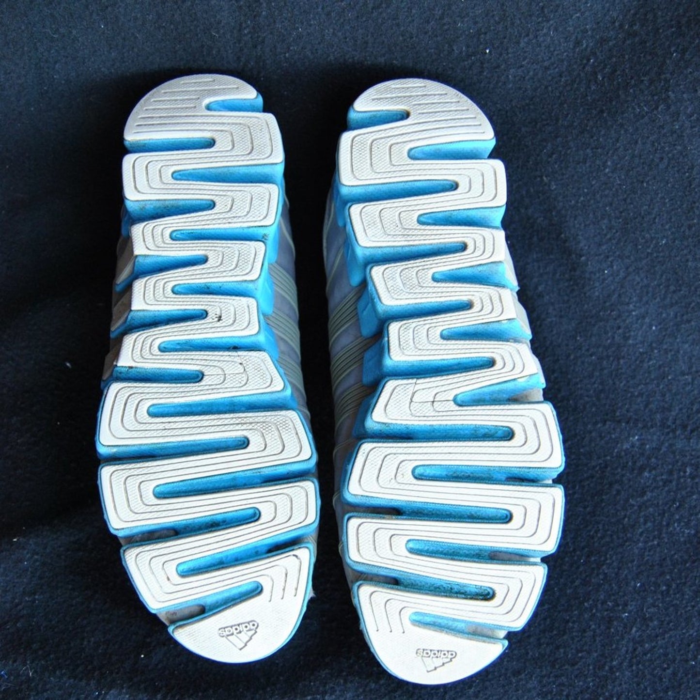 Adidas Clima Cool  Gray & Blue Size: 8.5 Women's Running Shoes