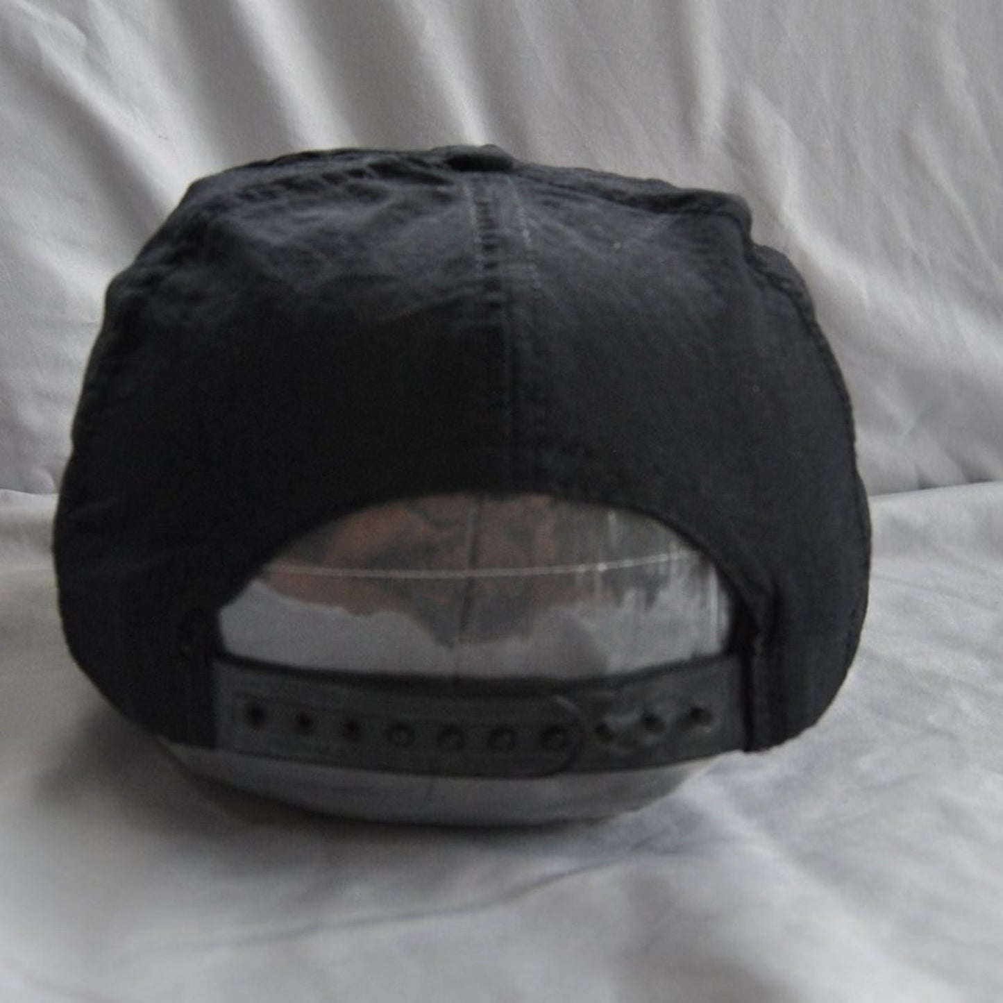 Lighting Bolt Black Vintage Snap Back Hat